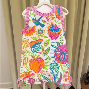 Gretchen Scott Designs - Girls Vibrant Floral Dress - Size: 8/10